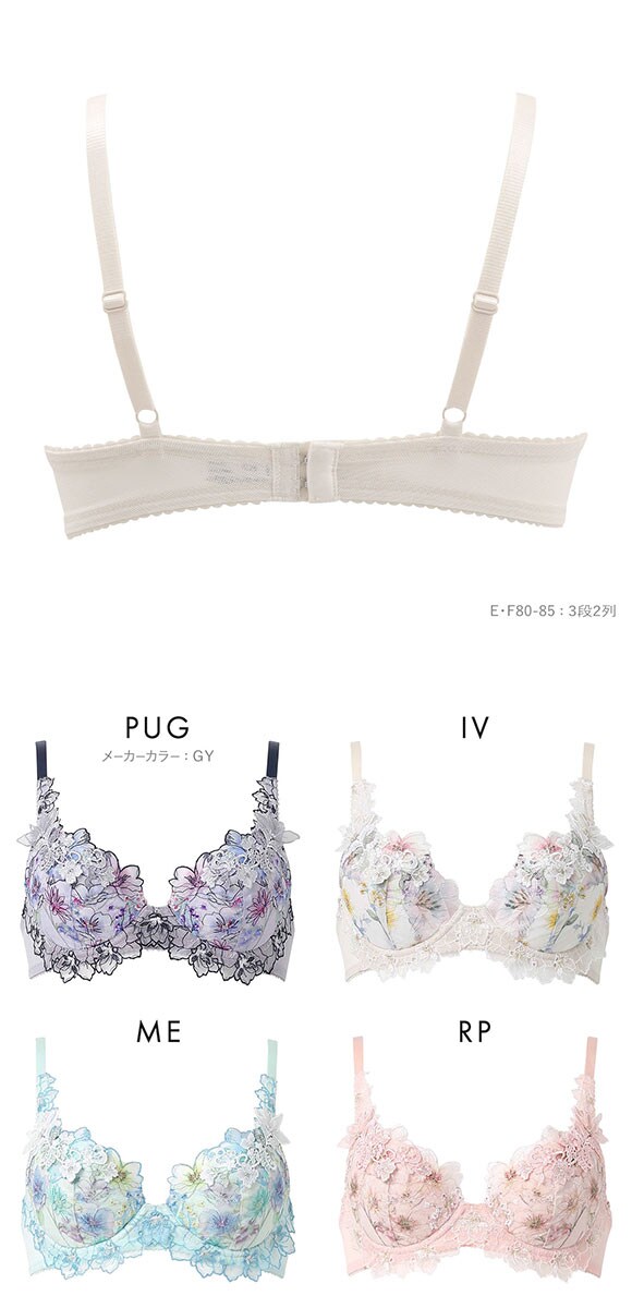 ワコール パーソナルフィットプラスブラ プレミアム 17series BXD417 17G 3/4カップブラジャー DEF Wacoal