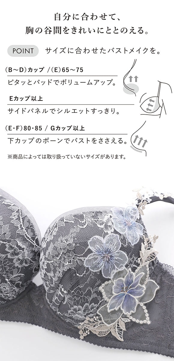 ワコール パーソナルフィットプラスブラ プレミアム 26series BXD426 26G ブラジャー GHI グラマー 大きいサイズ Wacoal