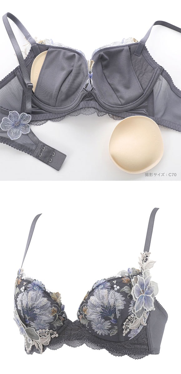 ワコール ボリューマライズブラ プレミアム 26series BXD726 26G ブラジャー C Wacoal