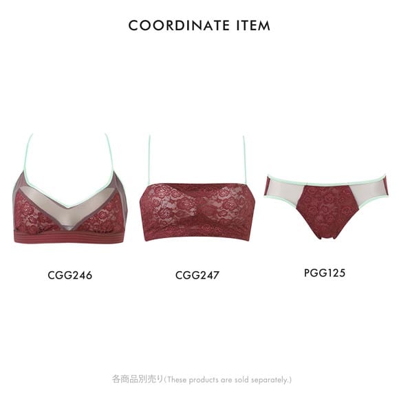 ワコール ゴコチ cooomy. クーミー ノンワイヤー ブラレット ブラジャー CGG246 ML Wacoal GOCOCi ハーフトップ ワイヤレス