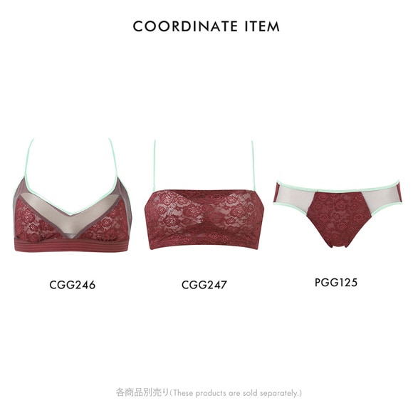 ワコール ゴコチ cooomy. クーミー ノンワイヤー ブラジャー CGG247 ML Wacoal GOCOCi ハーフトップ バンドゥ ワイヤレス