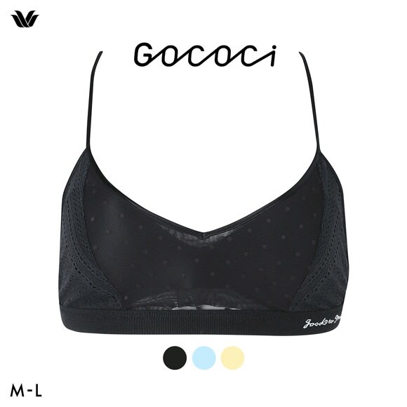 ワコール ゴコチ cooomy. クーミー ノンワイヤー ブラレット ブラジャー CGG249 ML Wacoal GOCOCi ハーフトップ ワイヤレス