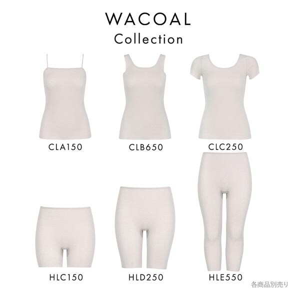 ワコール WACOALコットン フリーカッティングタイプ オーガニックコットン 超長綿 2分袖 半袖 LL Wacoalインナー ニットトップ