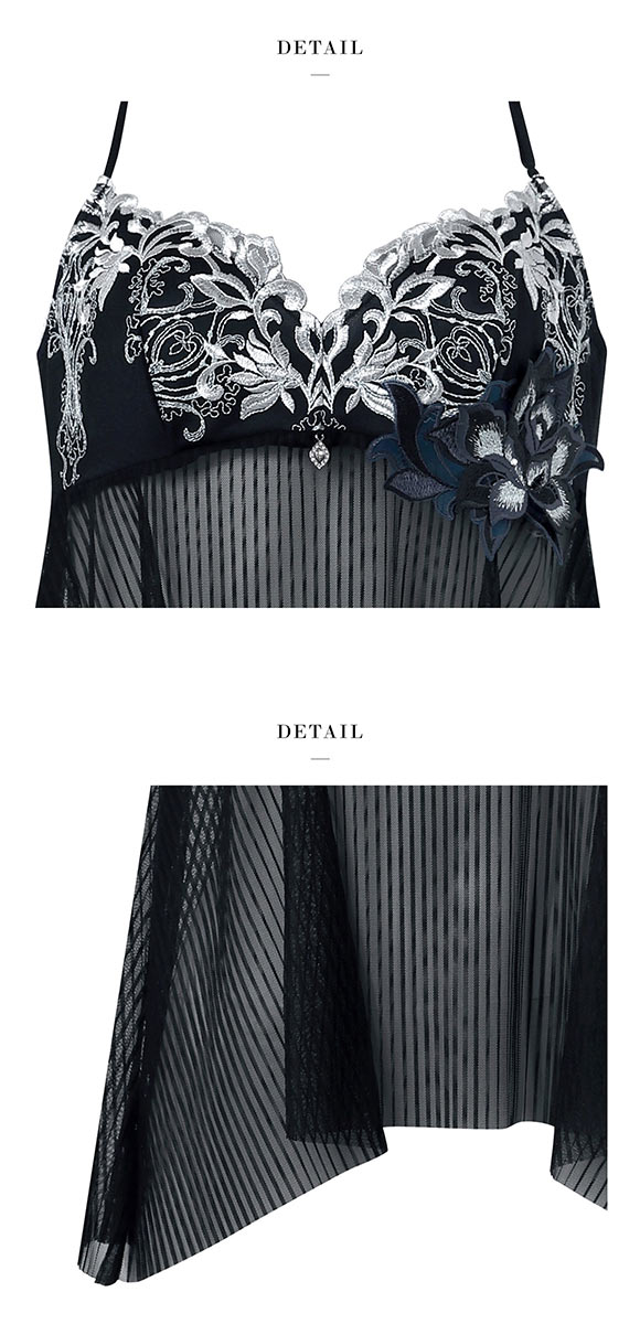 ワコール サルート 38グループ 38G キャミソール ランジェリー フレアシルエット ホルターネック ML Wacoal Salute CTJ238 26SSブライト