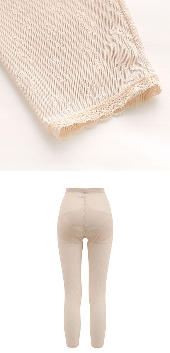 ワコール ボディサポートガードル 綿メッシュ ガードル 足首丈 お腹すっきり 股関節サポート 大きいサイズ GRA660 Wacoal