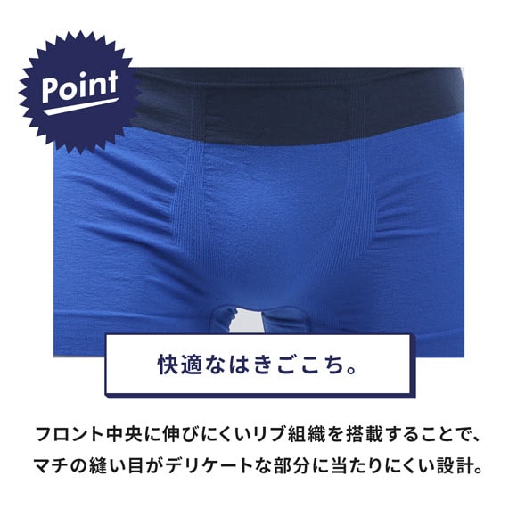 ブロス バイ ワコールメン BROS by WACOAL MEN のびて、包みこむ気持ちよさ PANTS HOLIC X ボクサーパンツ S-LL 前閉じ 編立成形 メンズ