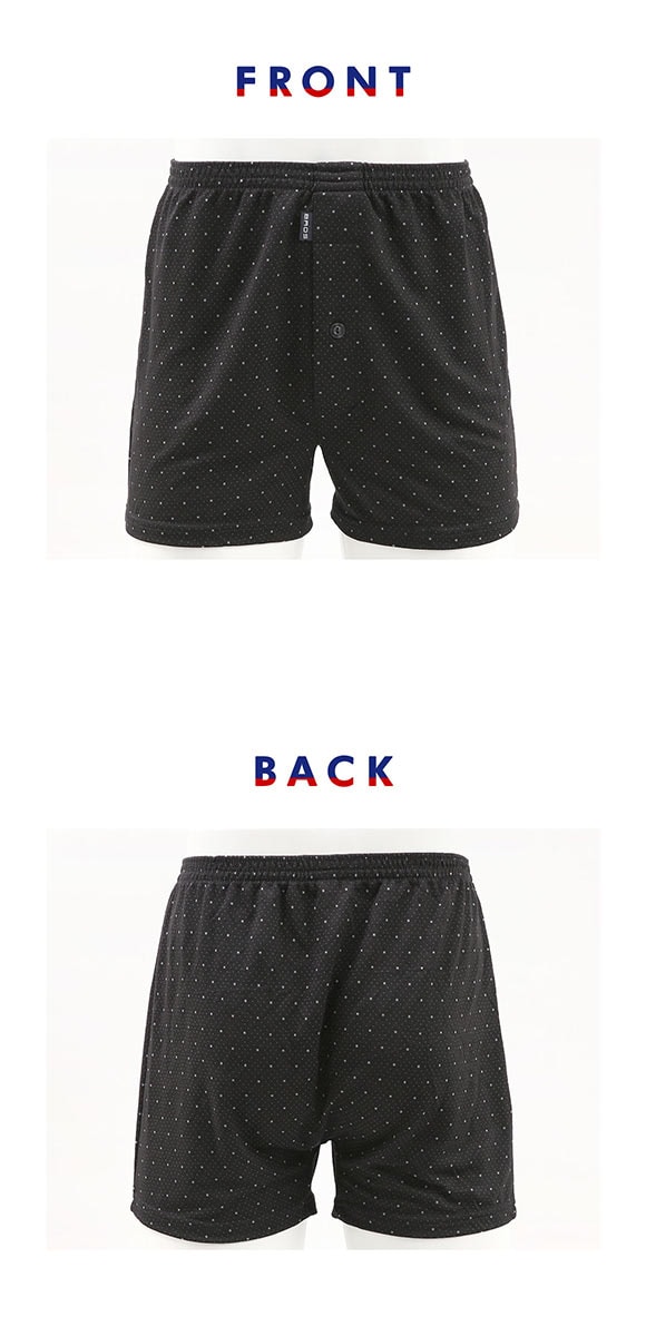 ブロス バイ ワコールメン トランクス なめらかな肌ざわり LL3L4L 前開き ドット BROS by WACOAL MEN