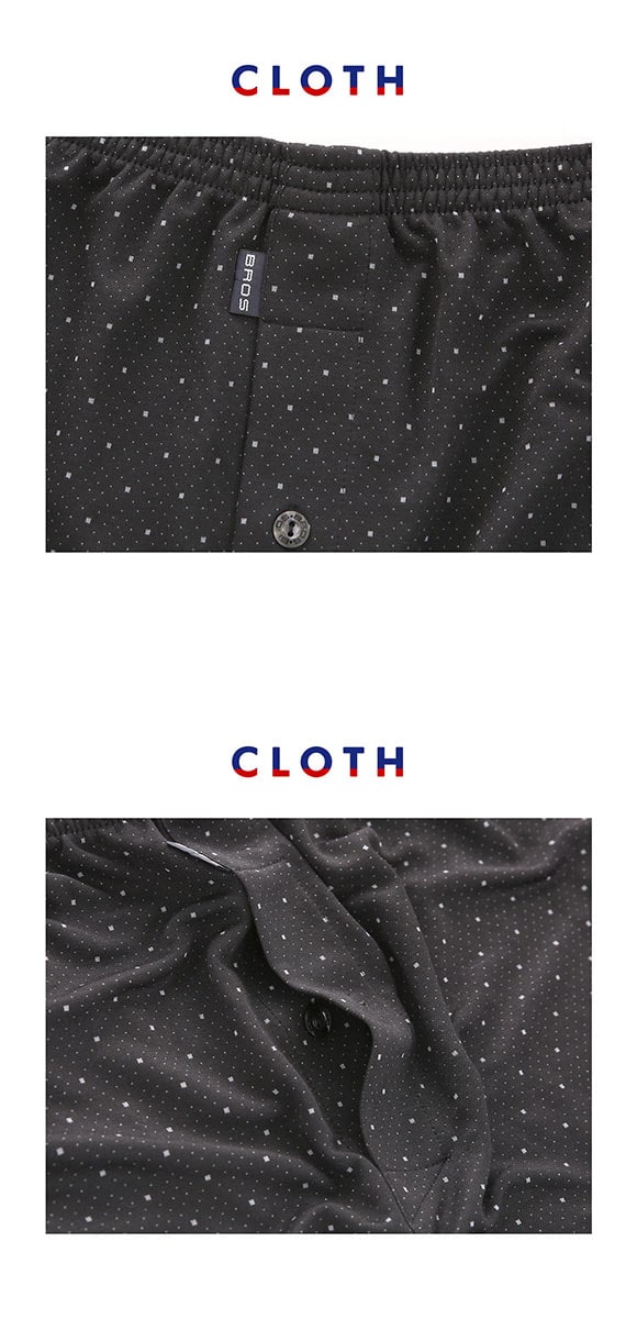 ブロス バイ ワコールメン トランクス なめらかな肌ざわり LL3L4L 前開き ドット BROS by WACOAL MEN