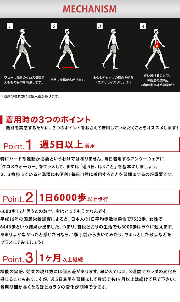 ブロス バイ ワコールメン クロスウォーカー ダブルエアスルー ムレ軽減 ML 前開き ロング丈 GX6007 BROS by WACOAL MEN