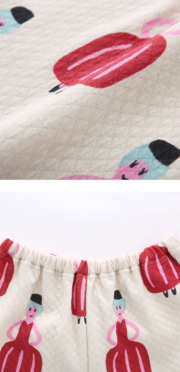 ワコール マタノアツコ ルームウェア 長袖パジャマ 上下セット あたたかい キルトニット Wacoal ATSUKO MATANO