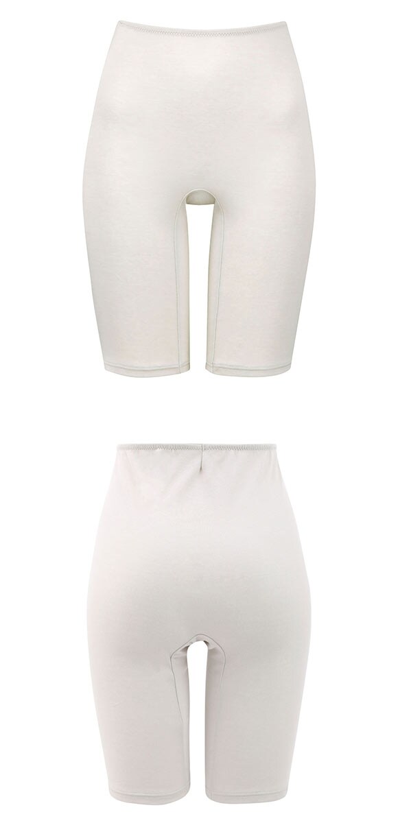 ワコール WACOALコットン オーガニックコットン100％ ニットボトム ひざ上丈 インナー ML Wacoal