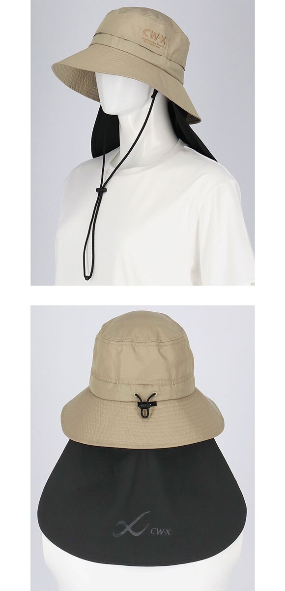 ワコール シーダブリューエックス CW-X 日よけ付き ハット 男女兼用 HYO420 Wacoal