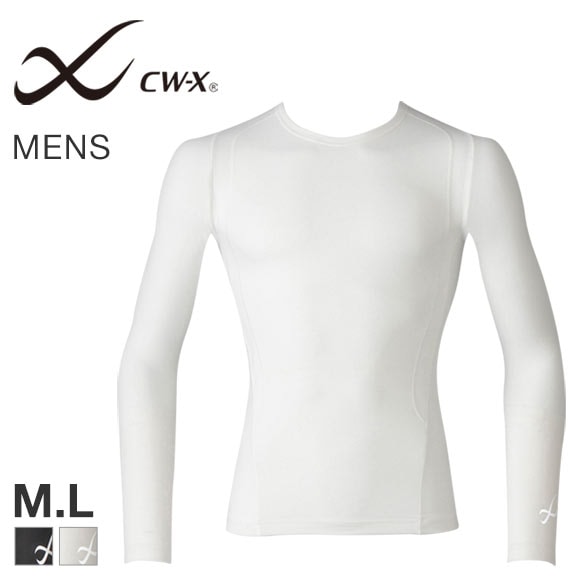 シーダブリューエックス CW-X Mens JAO010 JYURYU 柔流 ジュウリュウ トップ ML ラウンドネック 長袖 スポーツ