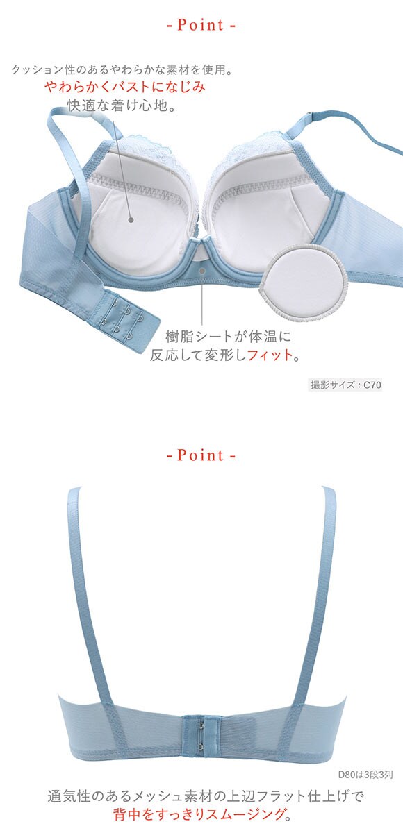 ワコール ウイング ブラが、わたしに合わせてくれる マッチミーブラ ブラジャー 50周年限定デザイン CD Wacoal Wing KB2004
