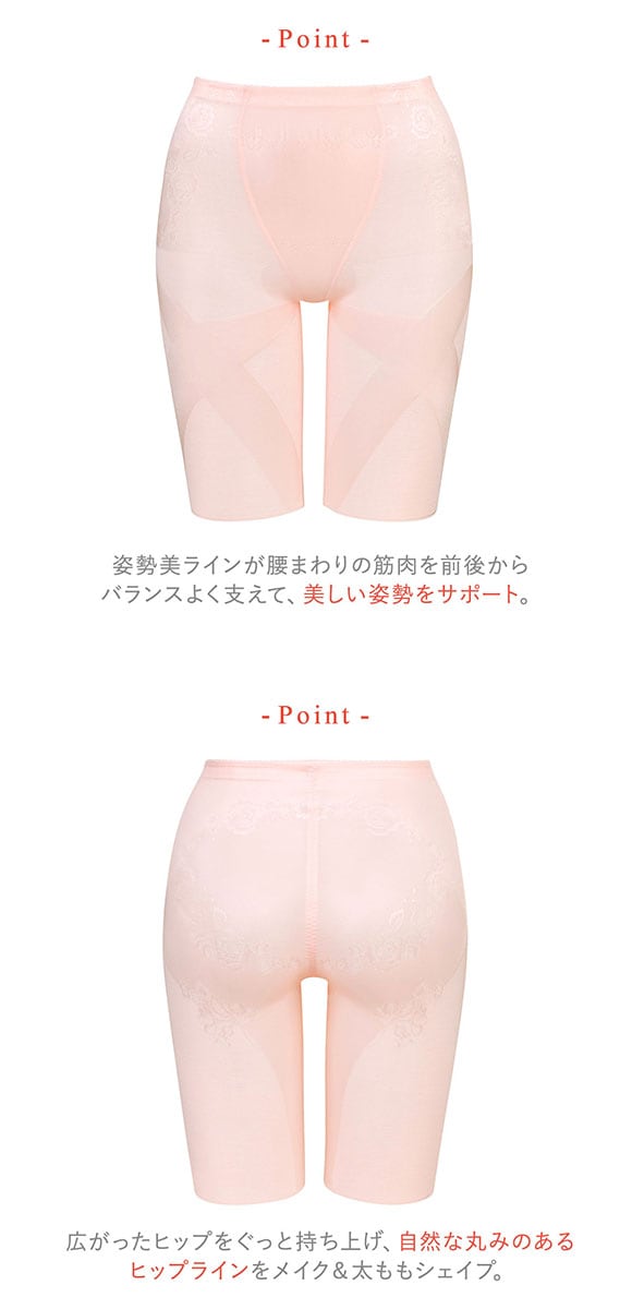 ワコール Wacoal ウイング Wing 気になるヒップ、歩いてアップ SLIMupPANTS HIP ガードル ロング クロス スリムアップパンツ