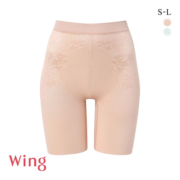 ワコール ウイング 夏の涼軽パンツ ロングガードル 吸汗速乾 通気性 Wacoal Wing KQ2715