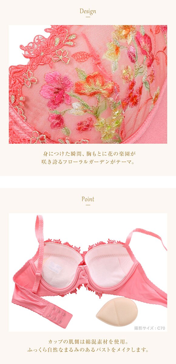 ウイング Wing レシアージュ Lesiage 24SS 2920シリーズ ブラジャー 胸ふっくらやさしくフィット DEF まる胸 単品