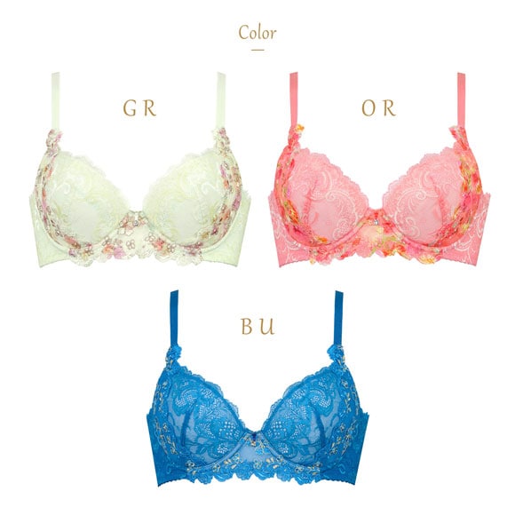 ウイング Wing レシアージュ Lesiage 24SS 2920シリーズ ブラジャー 脇すっきり 着やせフィット G 単品