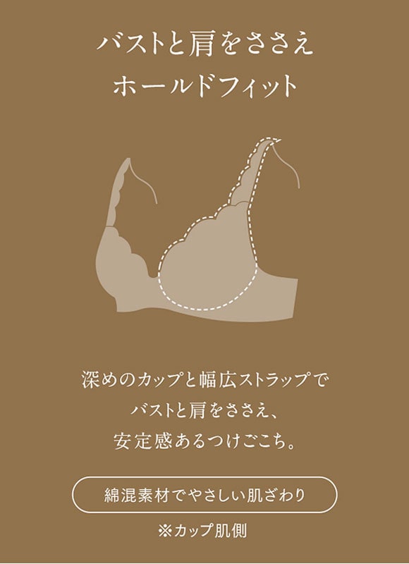 ウイング Wing レシアージュ Lesiage 3010シリーズ PB3010 4/5カップブラジャー BC 自然なまるみ 定番 ChouChou de Lesi 単品