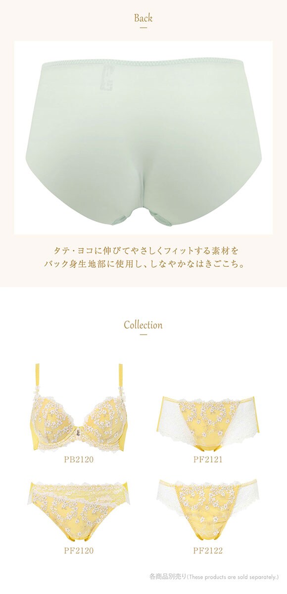 ウイング レシアージュ 2120シリーズ ショーツ M L ラインレス ヘム Wing Lesiage 25SS