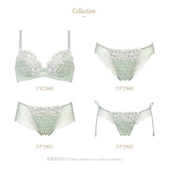 ウイング Wing レシアージュ Lesiage 24AW 2960シリーズ ショーツ ML ヘム ラインレス PF2961 単品