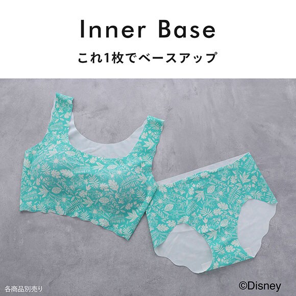 ワコール ゴコチ Disney ナイロンベアスムース ショーツ ノーマル ML CGG537 PGG137 ヘム 無縫製 Wacoal GOCOCi