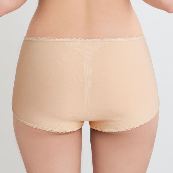 ワコール ショーツマルシェ 綿混 コンフォートフィットショーツ ふかめ ML Wacoal Shorts marche