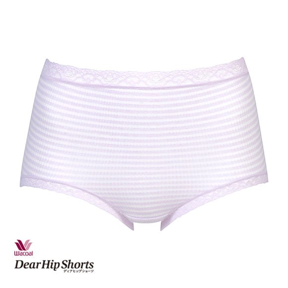 ワコール Wacoal ディアヒップショーツ DearHip Shorts スタンダード ショーツ 深ばき 綿混 吸汗速乾 LL 大きいサイズ 単品