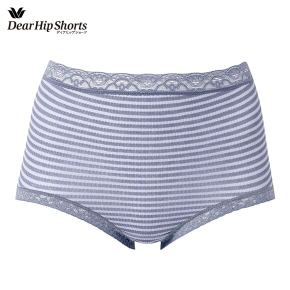 ワコール ディアヒップショーツ スタンダード ショーツ 深ばき 綿混 M L 単品 Wacoal DearHip Shorts