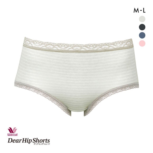 ワコール Wacoal ディアヒップショーツ DearHip Shorts 綿混 ノーマルショーツ ML 単品