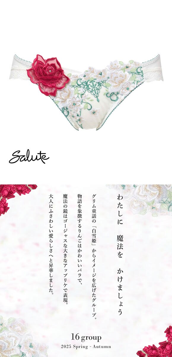 ワコール サルート 16グループ 16G ショーツ ML ハイレッグ Wacoal Salute PTJ716 25SSシーズン