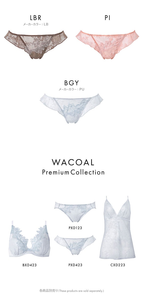 ワコール プレミアム 23series BXD423 PXD423 23G ショーツ Tバック M バックレース Wacoal