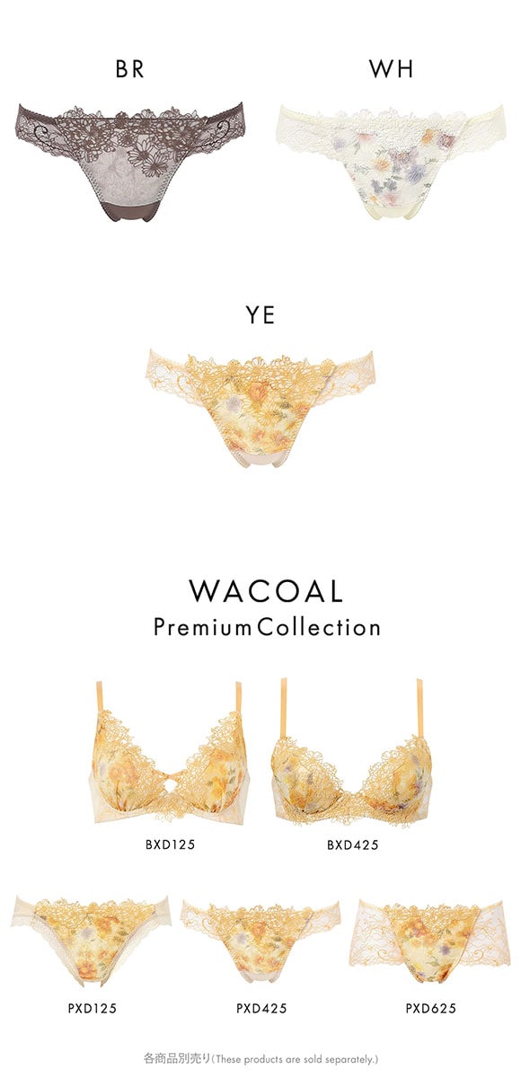 ワコール プレミアム 25series BXD425 BXD725 25G ショーツ Tバック M バックレース Wacoal