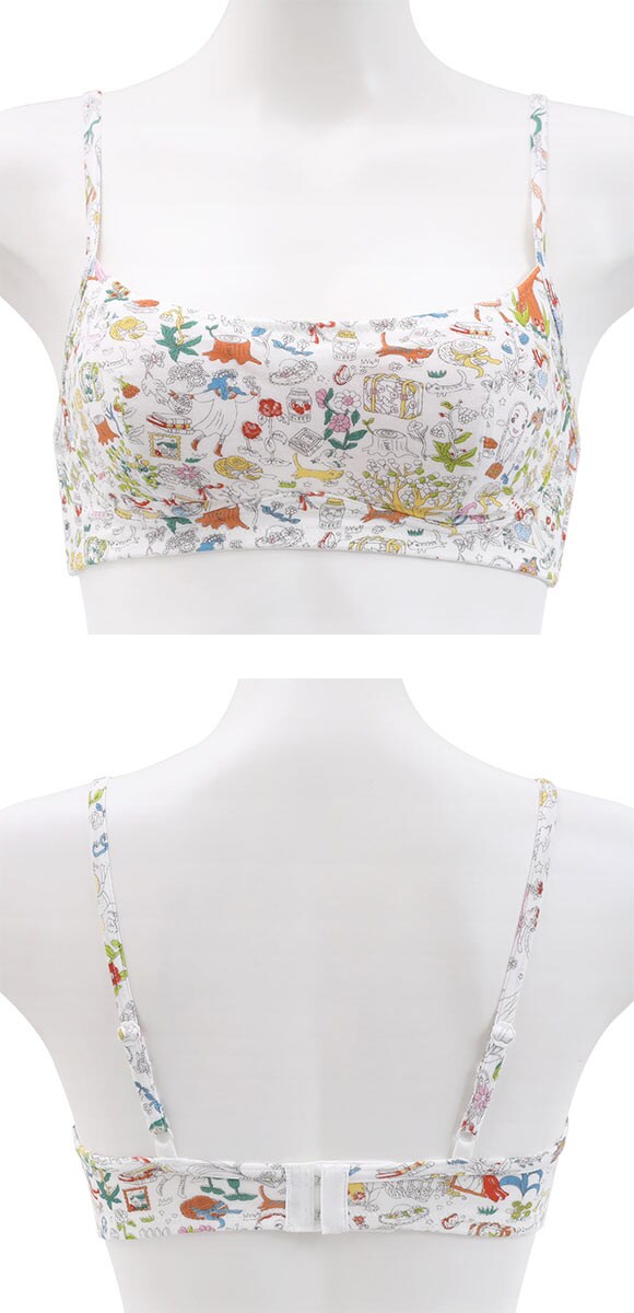 ワコール ツモリチサト ワンダーフォレスト ノンワイヤーブラジャー ML Wacoal tsumori chisato SLEEP