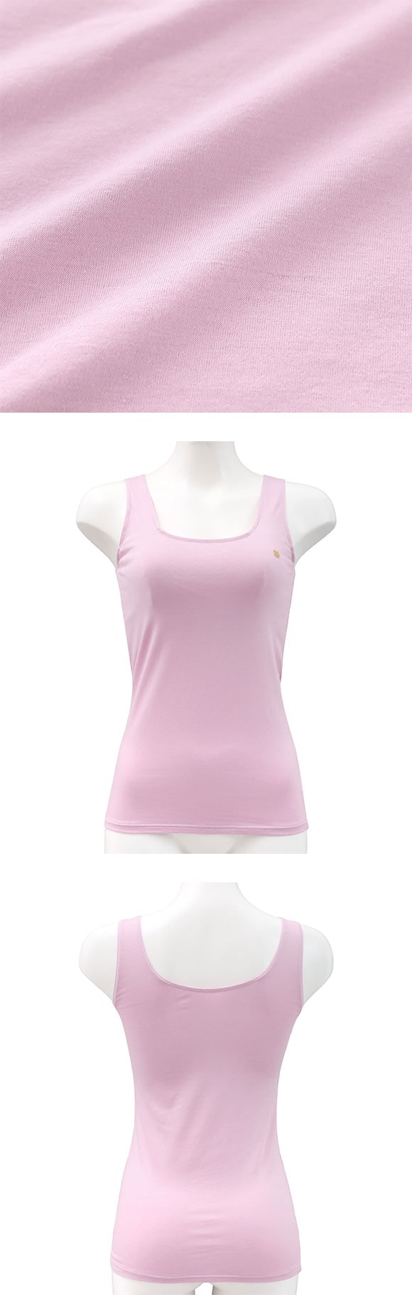 ワコール ツモリチサト ノースリーブ カップ付き タンクトップ インナー 綿混 やわらかな肌ざわり ML Wacoal tsumori chisato SLEEP