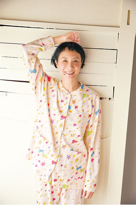 ワコール ツモリチサト スリープ 不思議の国 長袖 シャツパジャマ 上下セット ルームウェア レディース tsumori chisato SLEEP