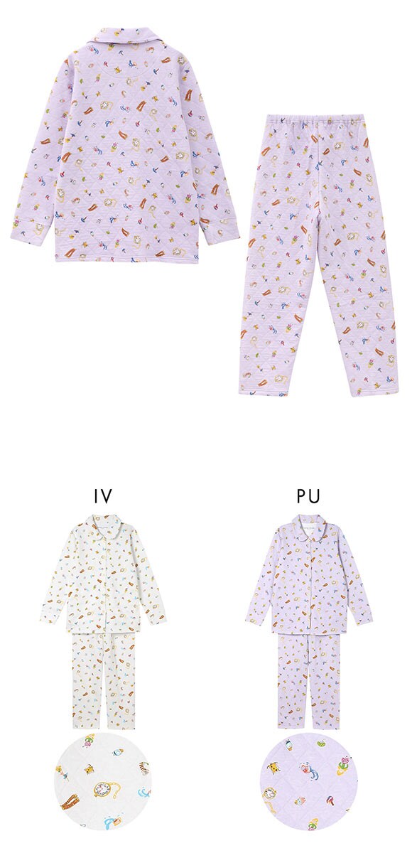 ワコール ツモリチサト スリープ 不思議の国 長袖 シャツパジャマ 上下セット ルームウェア レディース tsumori chisato SLEEP