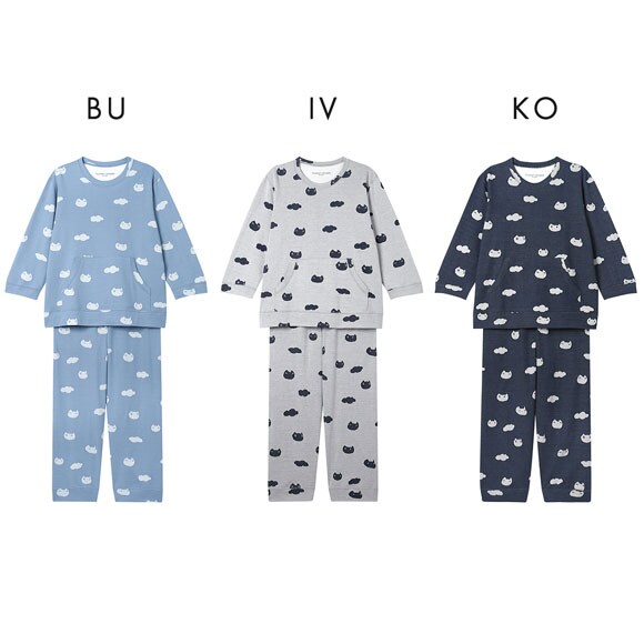 ワコール ツモリチサト ねこ パジャマ 長袖 上下セット ルームウェア 綿100％ Wacoal tsumori chisato SLEEP