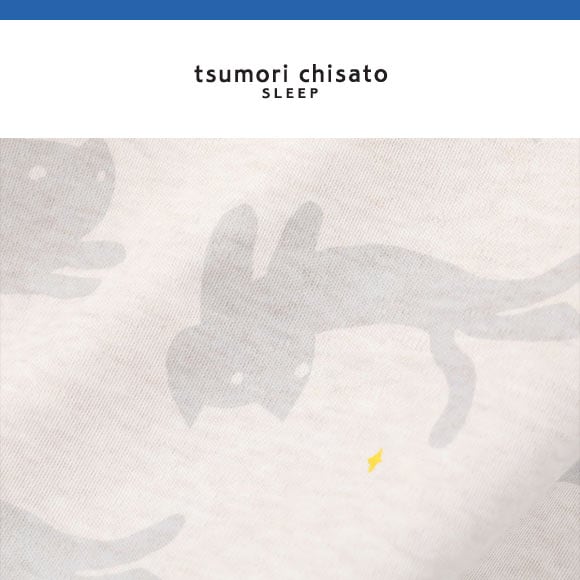 ワコール Wacoal ツモリチサト tsumori chisato SLEEP キラキラネコ 上下セット パジャマ ルームウェア 綿100％ 長袖 セットアップ