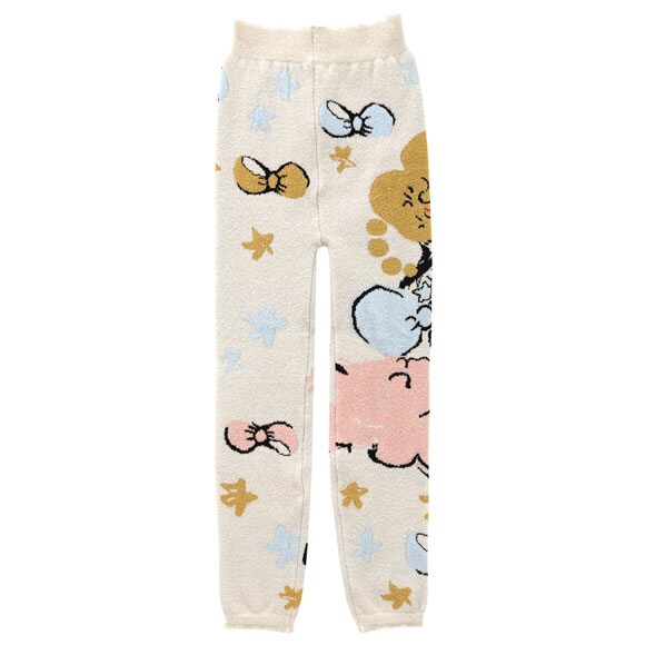 ワコール ツモリチサト スリープ もこもこ レギンス 毛パン 足首丈 不思議の国 Wacoal tsumori chisato SLEEP