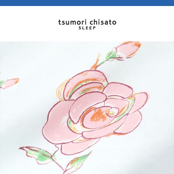 ワコール Wacoal ツモリチサト tsumori chisato SLEEP パリへの旅 パジャマ ワンピース バラ柄 長袖 ルームウェア ネグリジェ