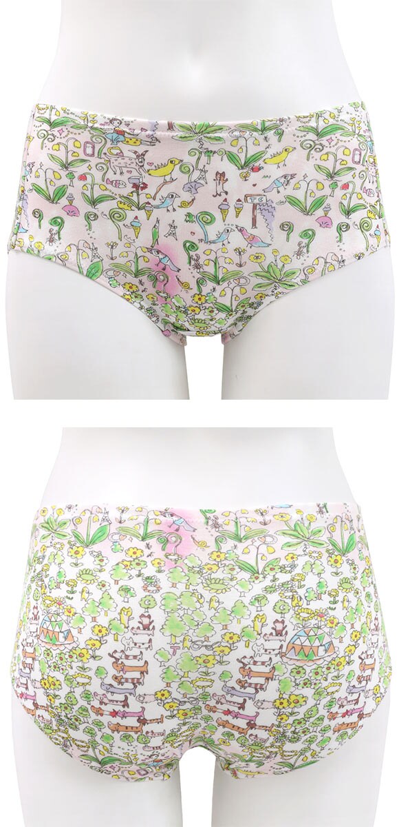 ワコール ツモリチサト 森の中でグランピング ショーツ ノーマル ML Wacoal tsumori chisato SLEEP