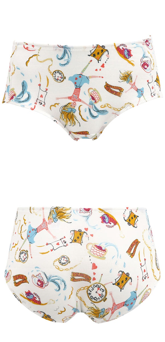 ワコール ツモリチサト 不思議の国 ショーツ ノーマル ML 綿混 Wacoal tsumori chisato SLEEP