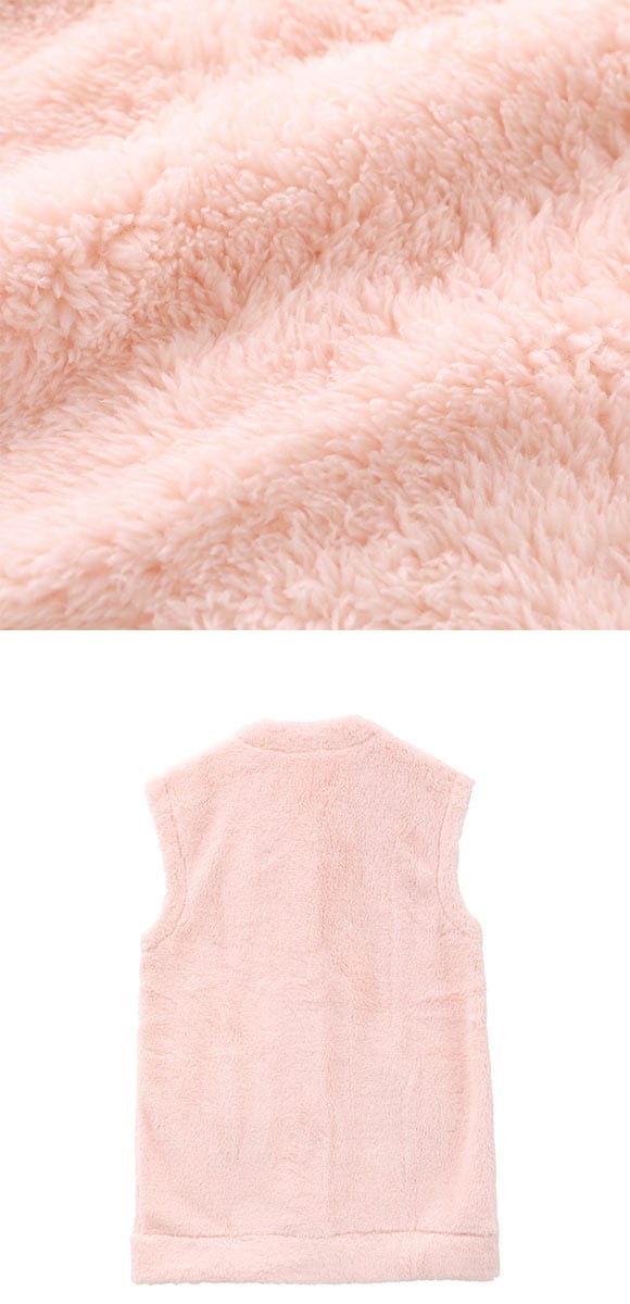 ワコール ツモリチサト ベスト フリース ミディロング丈 ネコ Wacoal tsumori chisato SLEEP