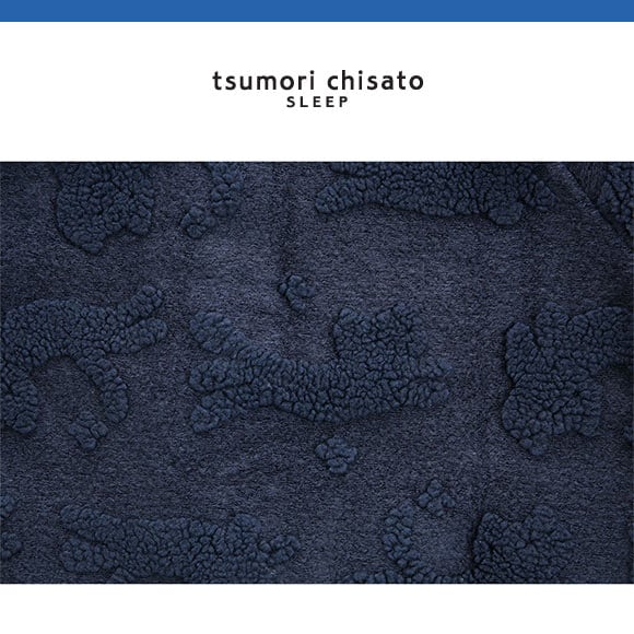 ワコール ツモリチサト スリープ ねこ ボア 羽織 ローブ ジャガード もこもこ Wacoal tsumori chisato SLEEP