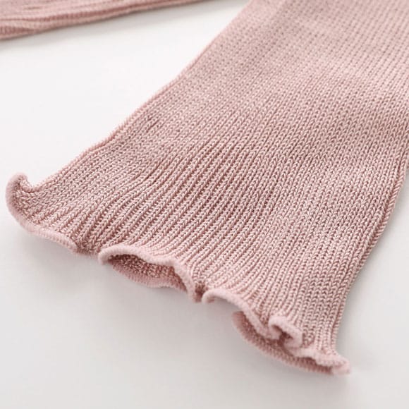 ワコール 睡眠科学 シルク混 マルチウォーマー リブ 寝るとき用 レッグウォーマー アームウォーマー Wacoal