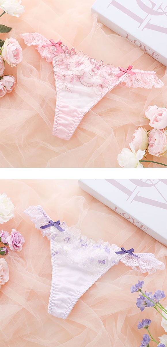 ココランジェ ブリリアントパンジー Tバック ショーツ COCO Linge