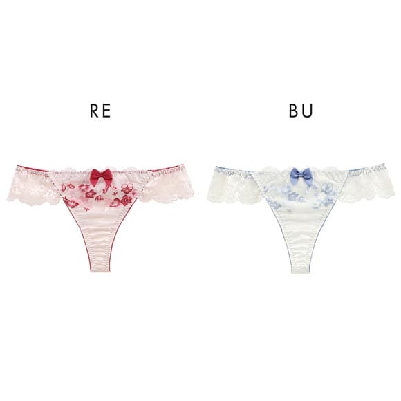 ココランジェ ファンシーフルール Tバック 総レース バックレース ショーツ COCO Linge