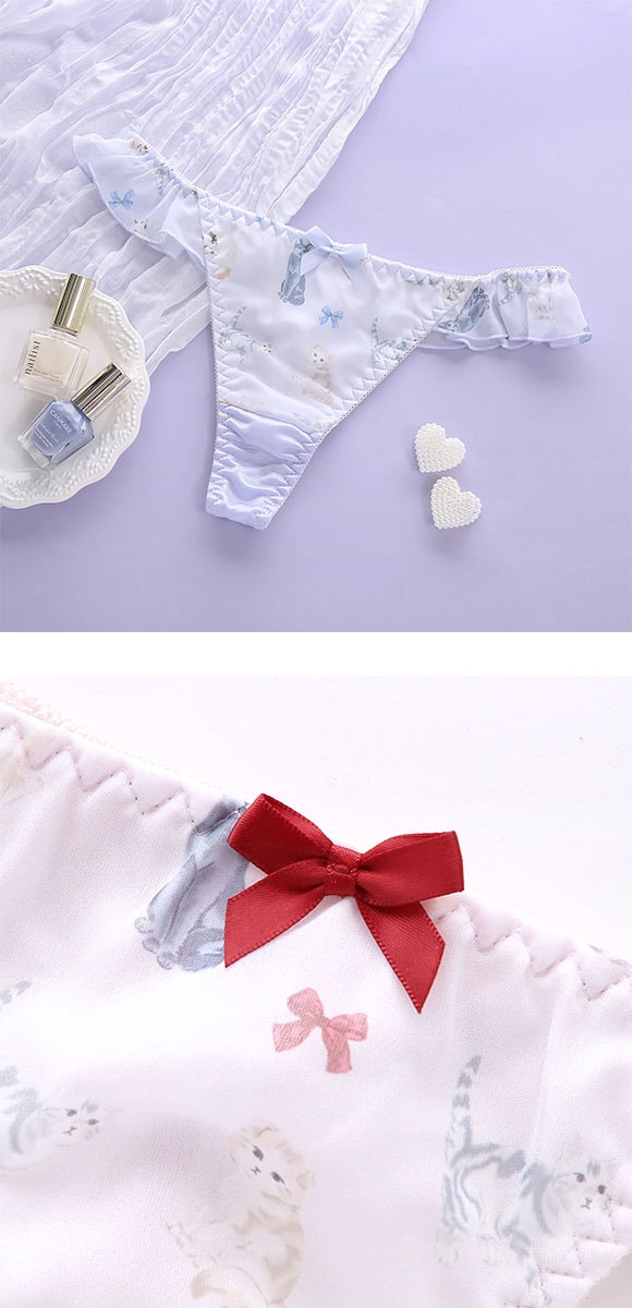 ココランジェ プッチミネット ショーツ Tバック サイドリボン COCO Linge