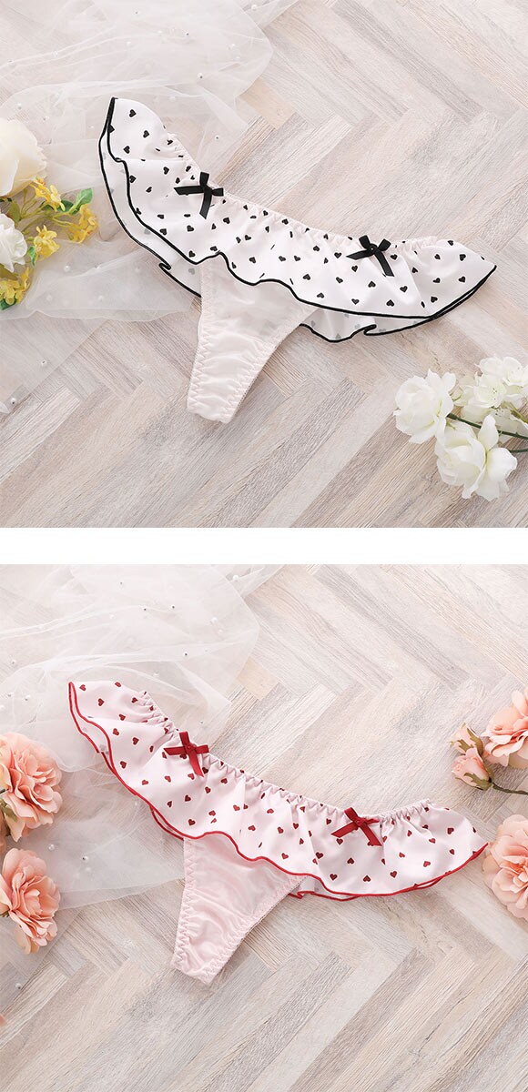 ココランジェ チャーミーハートドット Tバック ショーツ COCO Linge